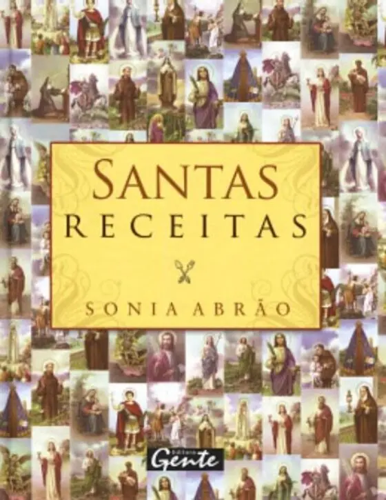 Capa do livro Santas Receitas